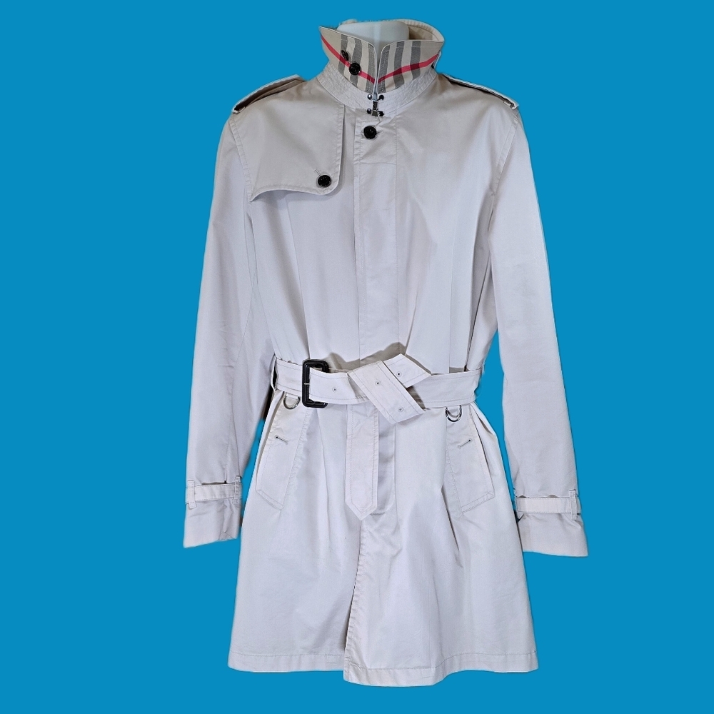 〽️ Vintage Burberry London | Classic Full-Length Trench Coat 〽️ - Picture 3 of 16